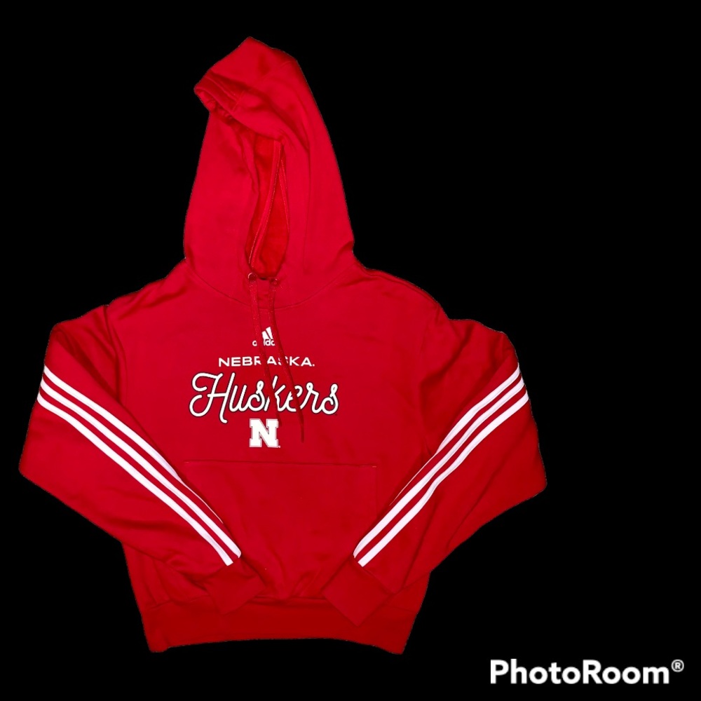 NWT ADIDAS WOMENS HUSKER PULLOVER HOODIE - S